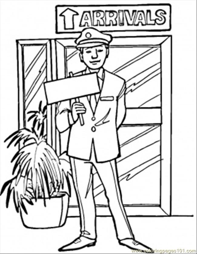 650x839 Arrivals Rport Coloring Page