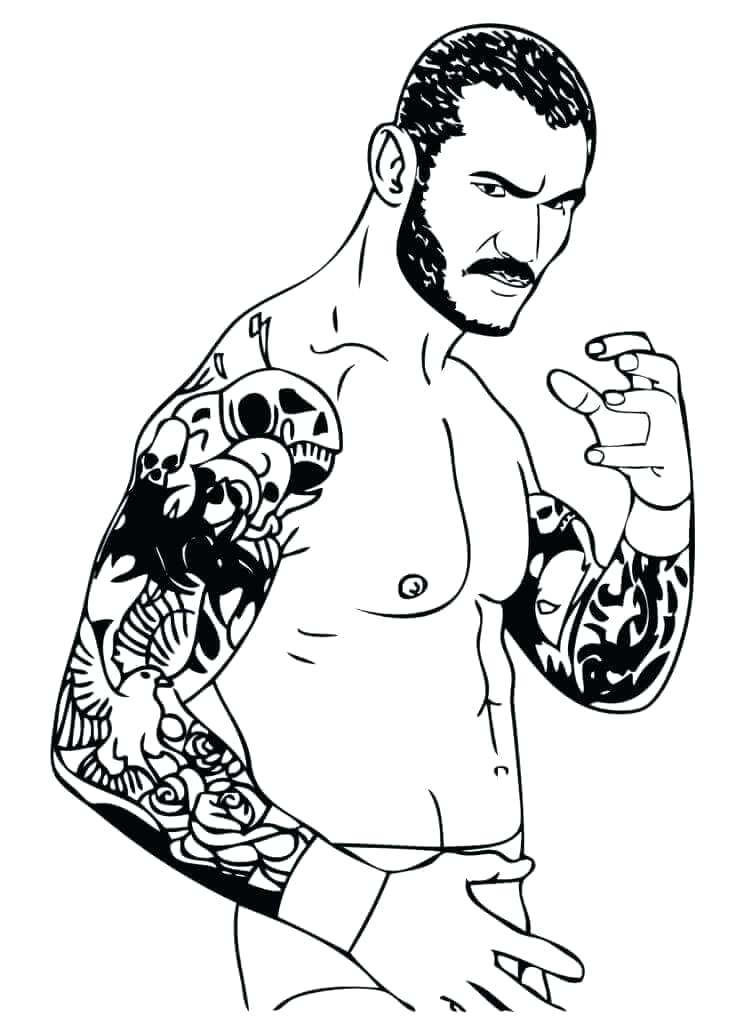 739x1024 Wwe Coloring Pages John Coloring Page Randy Coloring Page Wwe