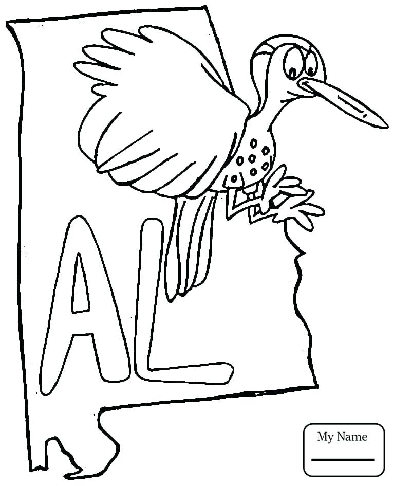 765x945 Alabama State Symbols Coloring Pages Countries Cultures Flower