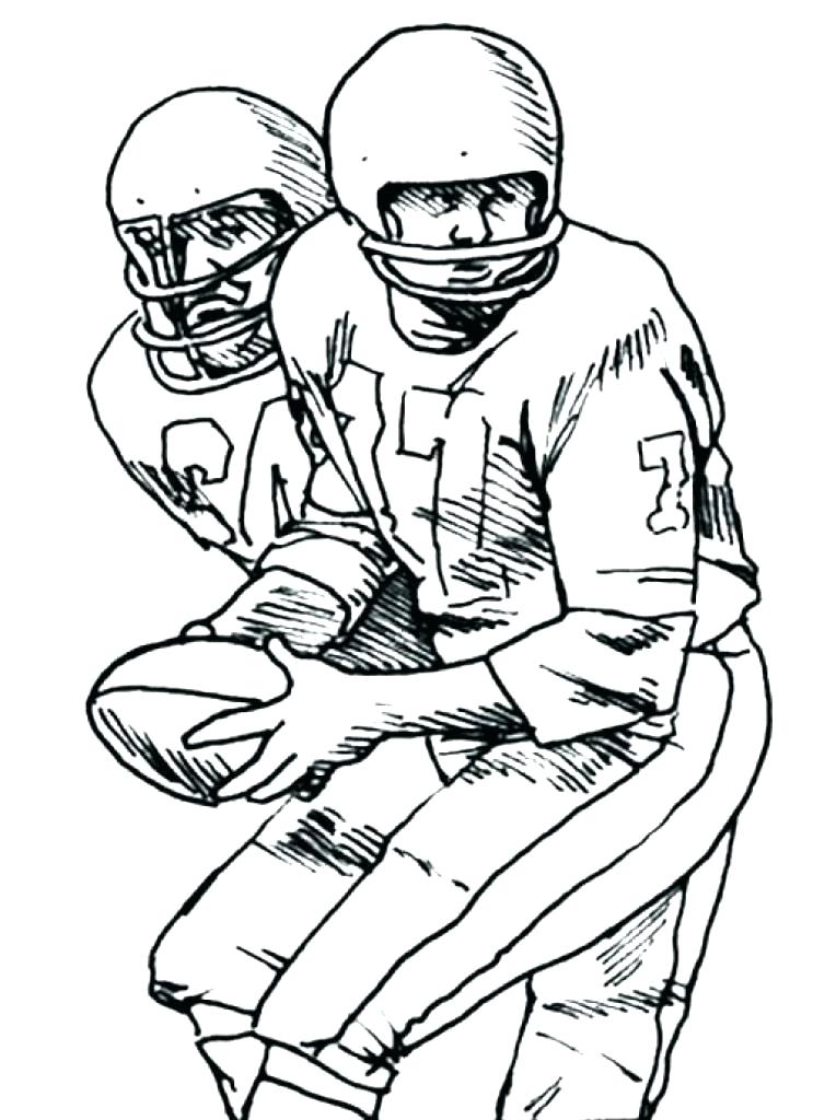 743x1024 Printable Alabama Football Coloring Pages Player Free Two Page