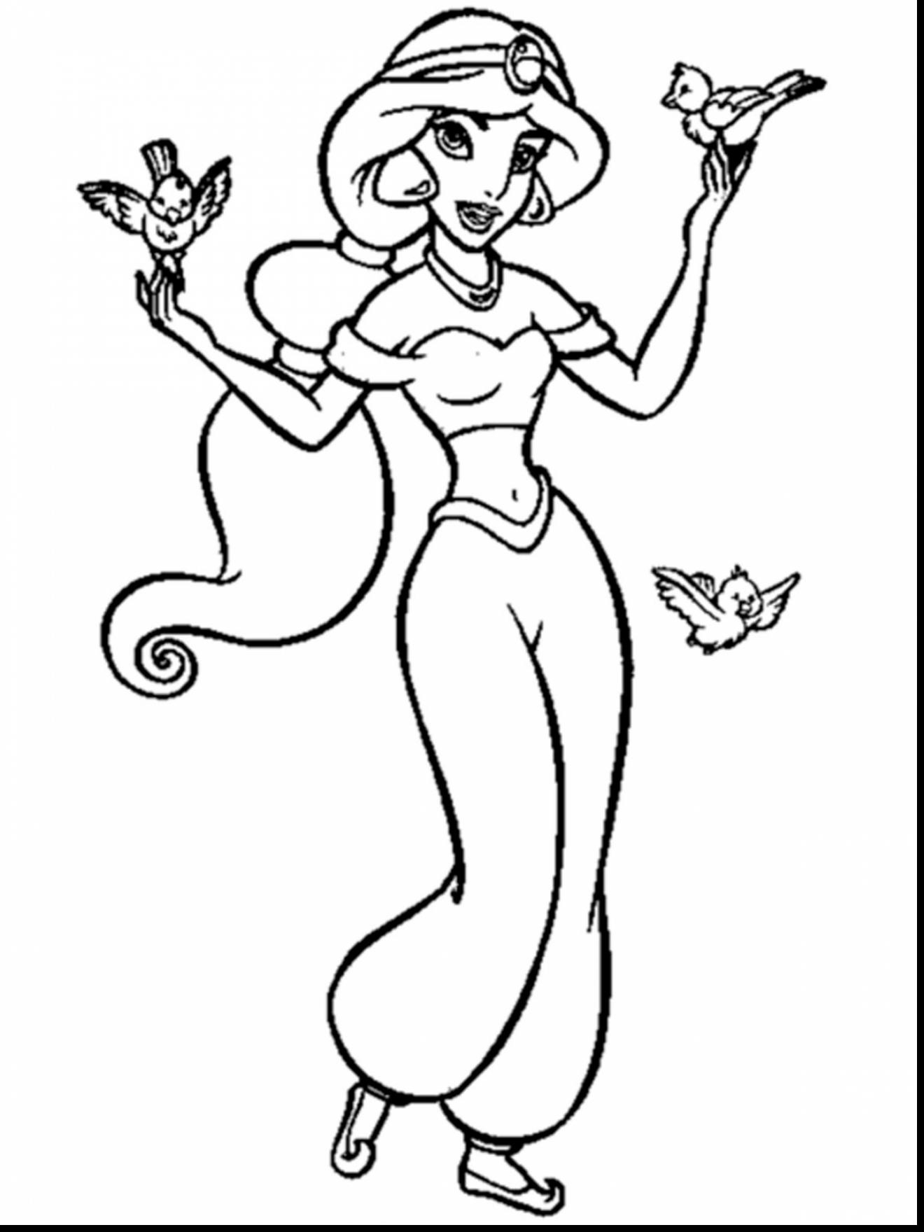 1320x1760 Fresh Disney Princess Coloring Pages Jasmine Collection
