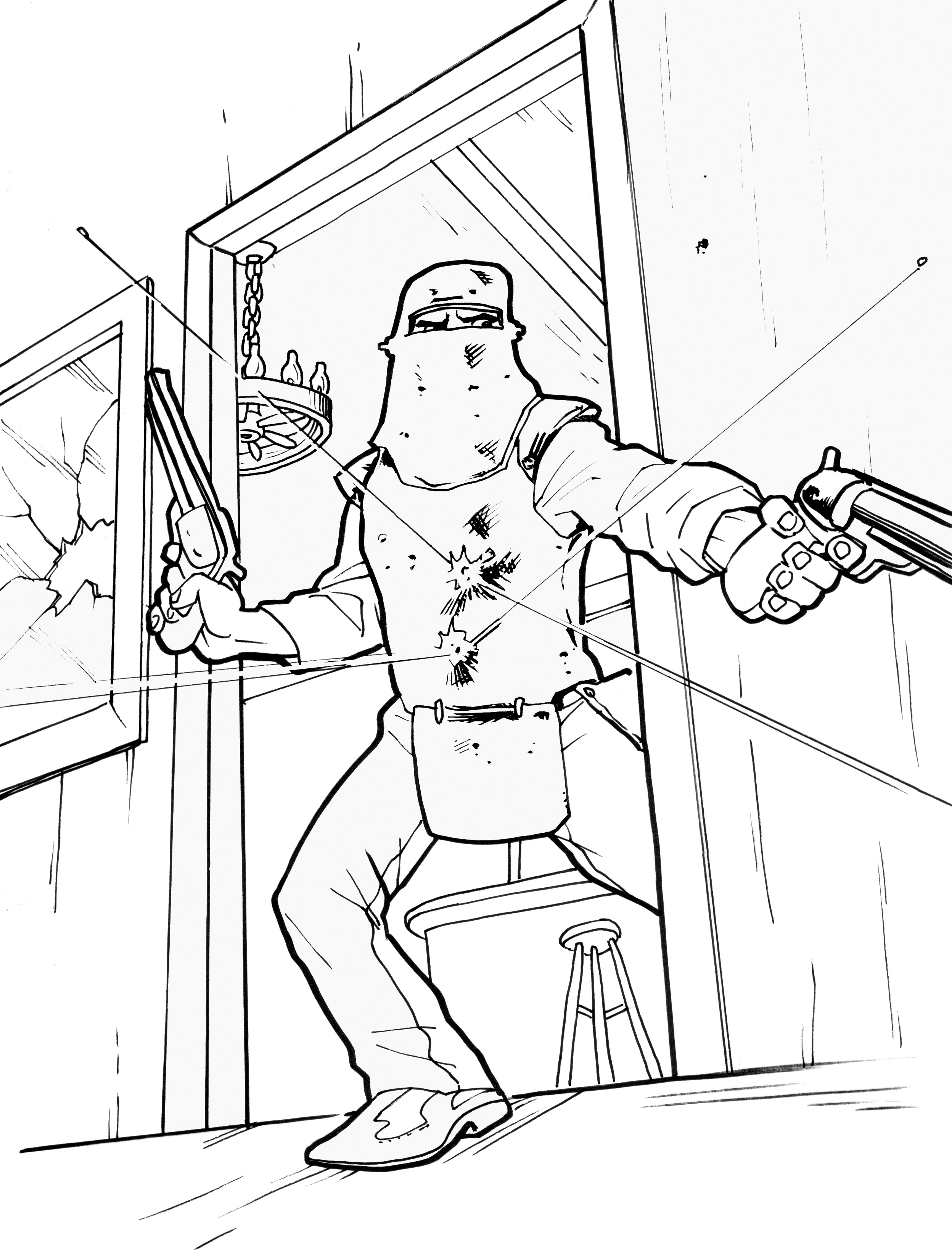 2496x3282 Ned Kelly Iron Outlaw Modern History Coloring Book