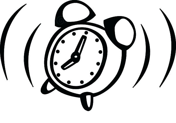 600x421 Alarm Clock Coloring Page Alarm Clock Vibrate Coloring Pages Alarm