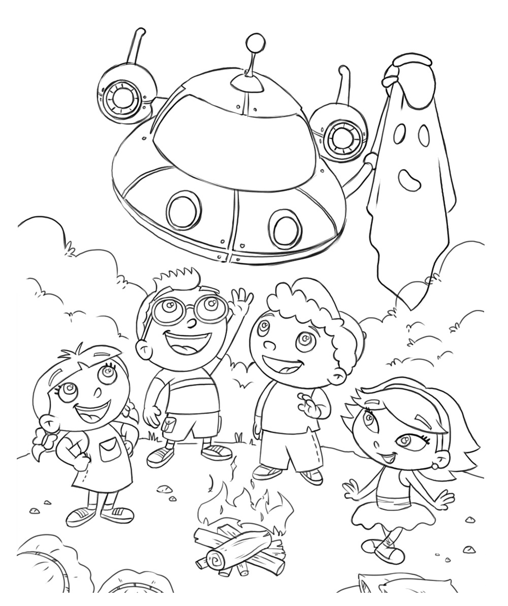 1000x1193 Free Printable Little Einsteins Coloring Pages Get Ready To Learn!