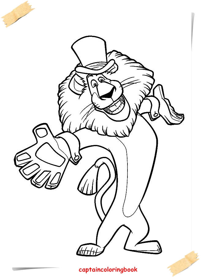 656x904 Madagascar Coloring Pages Free Ebook