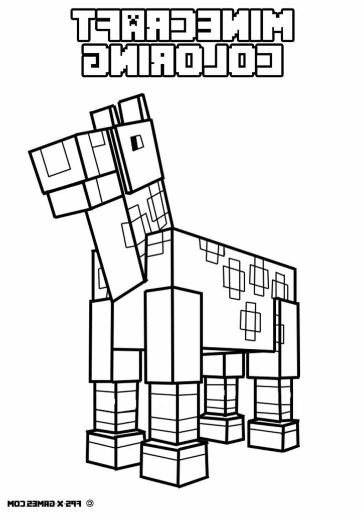 724x1024 Minecraft Coloring Pages Coloring Pages Kids
