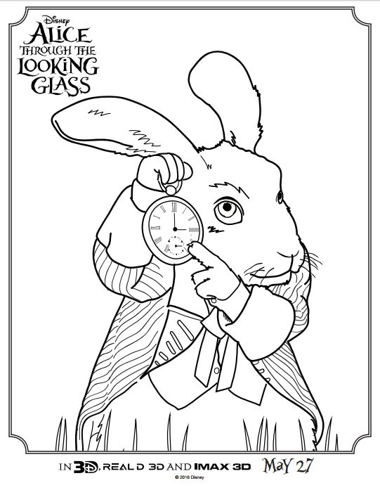 Alice Coloring Page