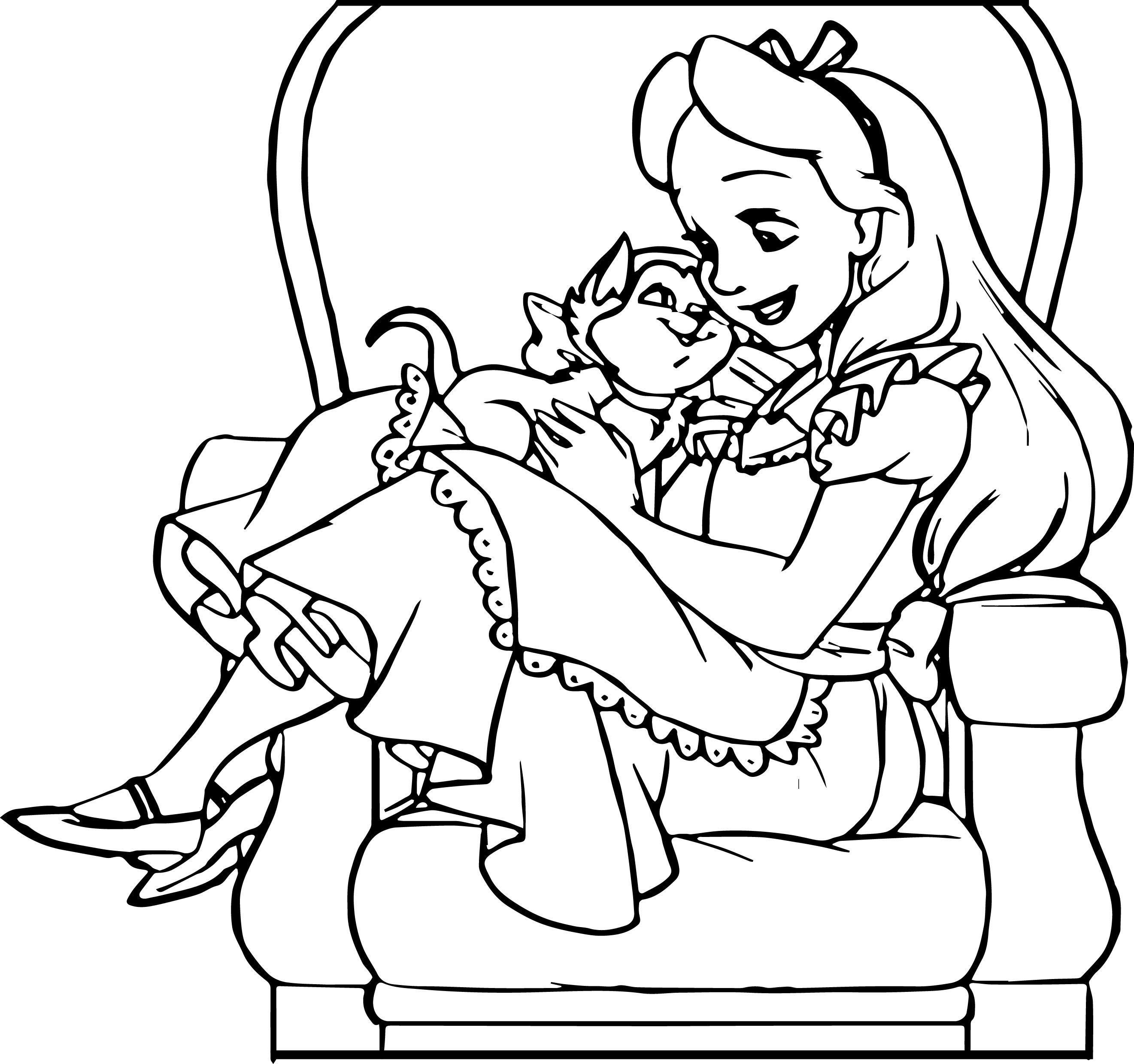 2642x2479 Best Of Disney Alice In Wonderland Coloring Book Cartoon Pages