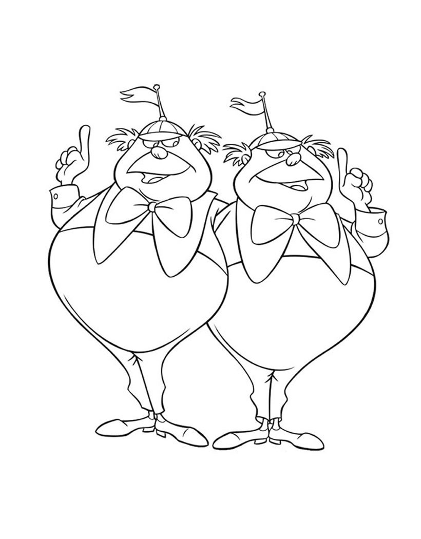 820x1050 Alice In Wonderland Coloring Pages Rabbit For Kids Printable