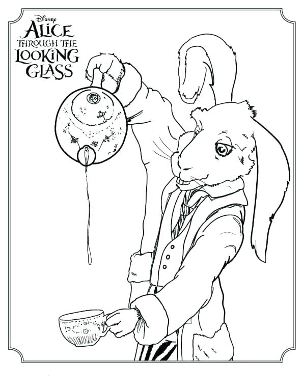 595x768 Coloring Pages Alice In Wonderland Coloring Pages In Wonderland