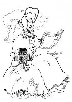 247x350 New Alice In Wonderland Colouring Pages Coloring Pages