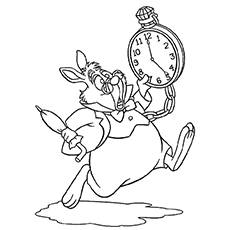 230x230 Top Free Printable Alice In Wonderland Coloring Pages Online