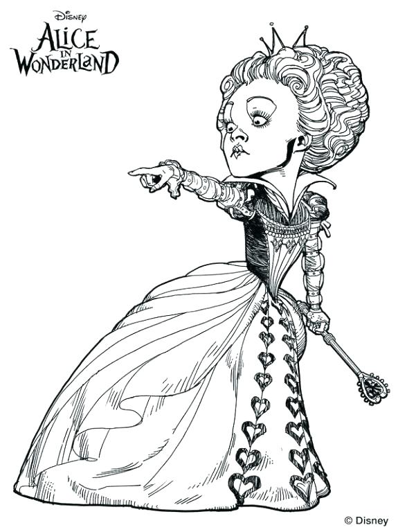 575x768 Tim Burton Coloring Pages