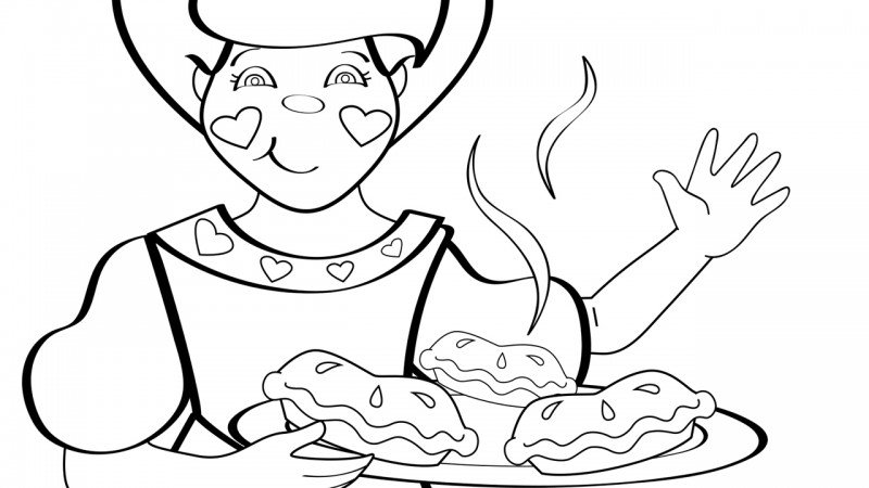 800x450 Queen Of Hearts Coloring Page