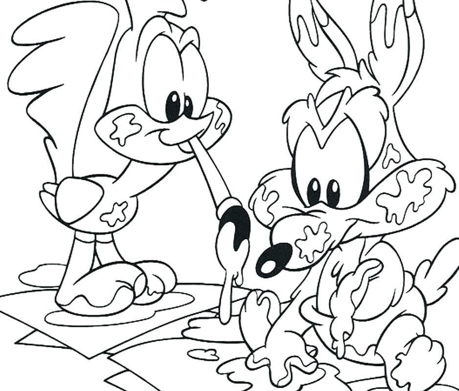 938x800 Looney Tunes Coloring Pages Pdf All Baby S Printable Book
