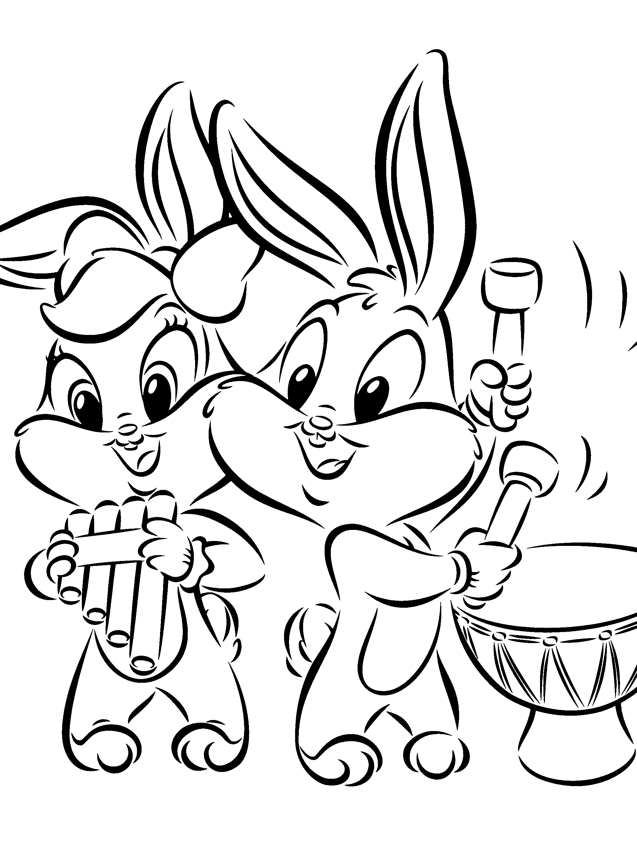 2070x2741 Unique Baby Looney Tunes With All Charcters Coloring Pages Gallery