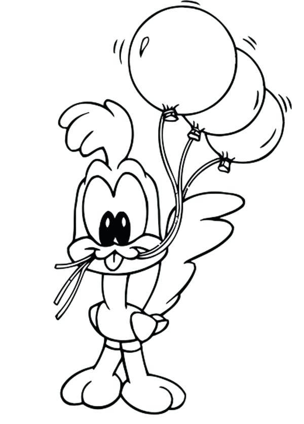 600x837 Baby Looney Tunes Coloring Pages