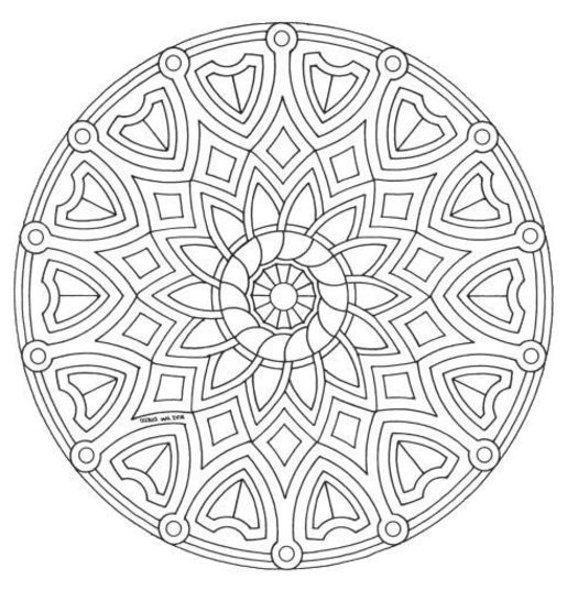 525x536 All Colouring Pages