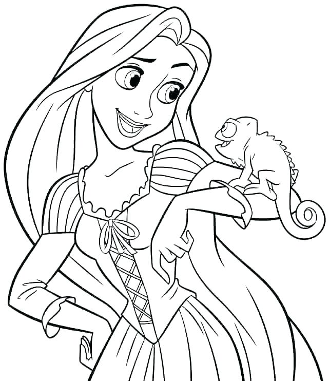 641x742 All Disney Princesses Coloring Pages Princess Coloring Pages Free