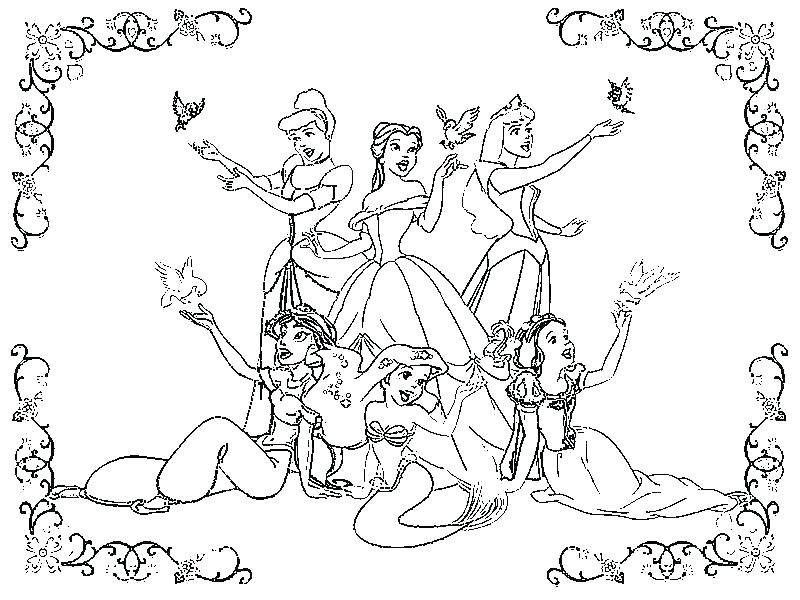 800x600 Princess Coloring Pages Games Princess Coloring Pages Games Frozen