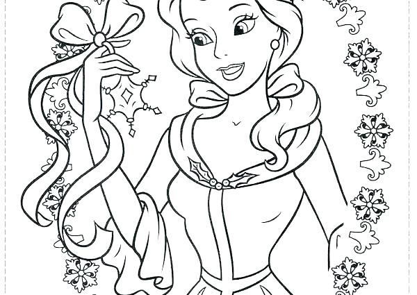 600x425 Disney Princess Coloring Sheet