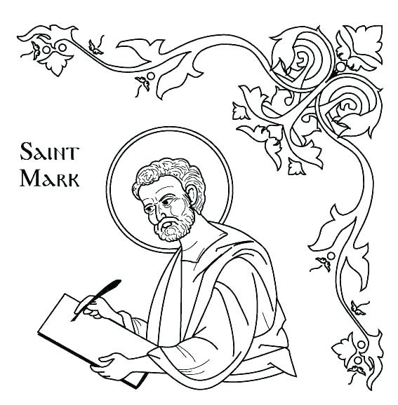567x578 All Saints Day Coloring Pages Printable Coloring Pages Of Saints