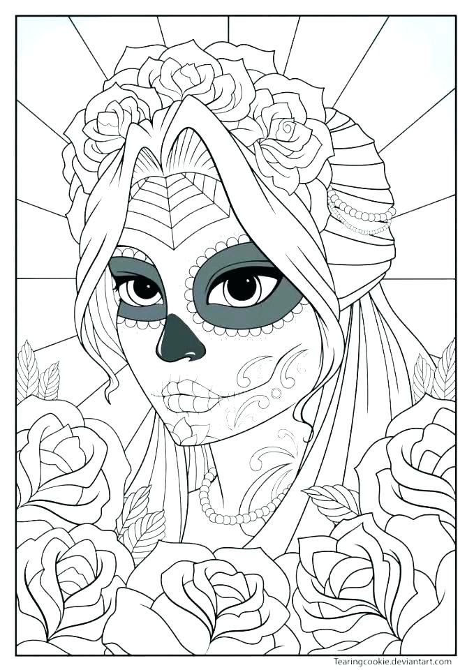 679x960 All Souls Day Coloring Pages