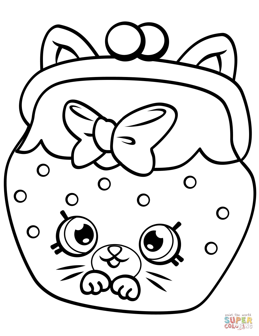 887x1148 All Shopkins Coloring Page Download