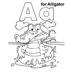 230x230 Top Free Printable Alligator Coloring Pages Online