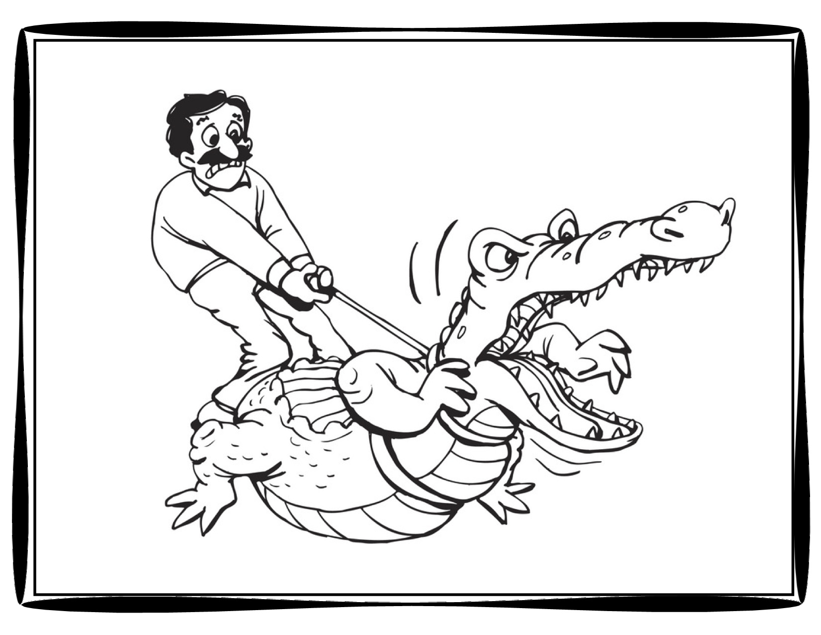 1650x1275 Alligator Coloring Pages