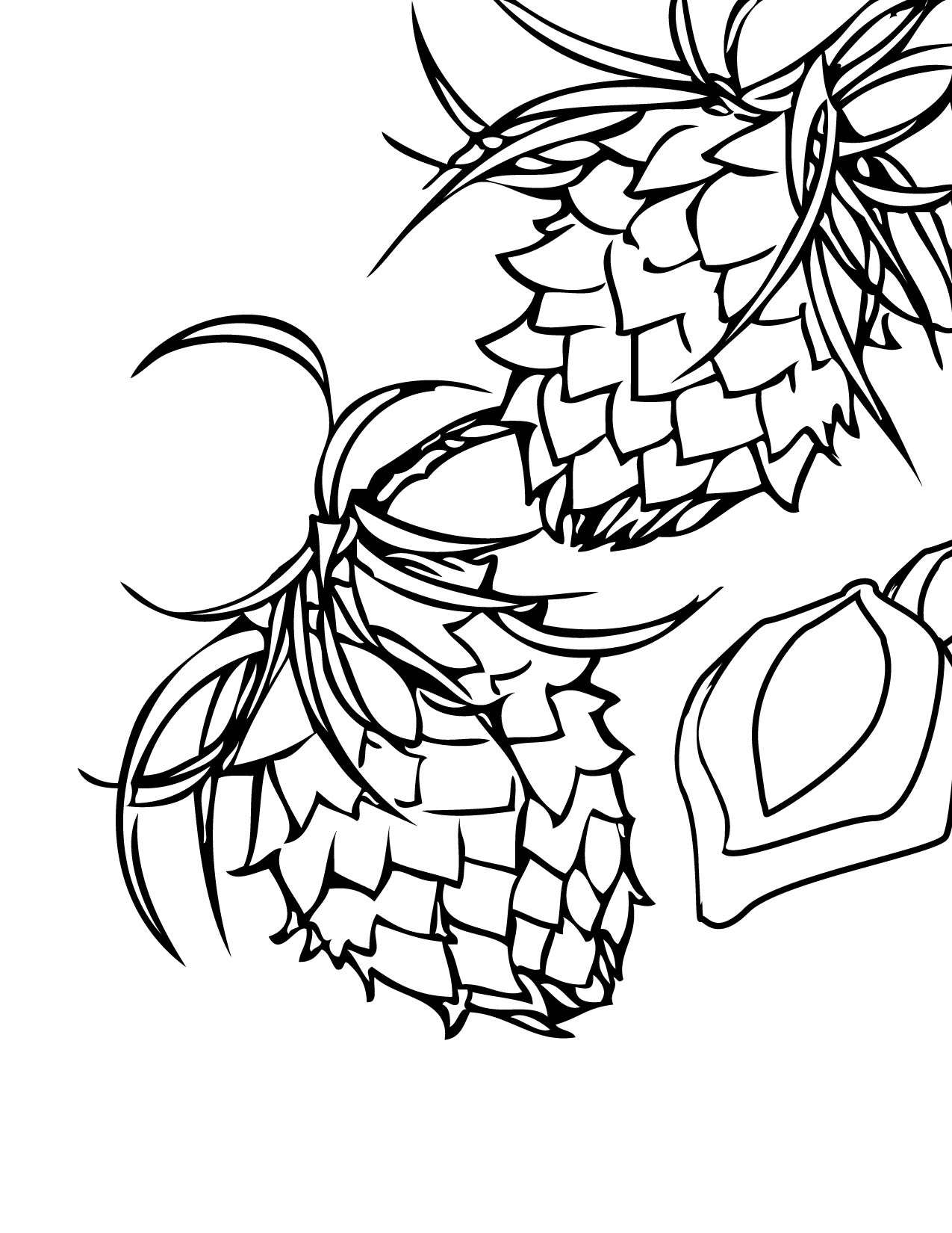1275x1650 Pine Nut Coloring Page