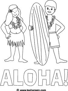 225x300 Aloha Color Sheet Here We Go Around The World