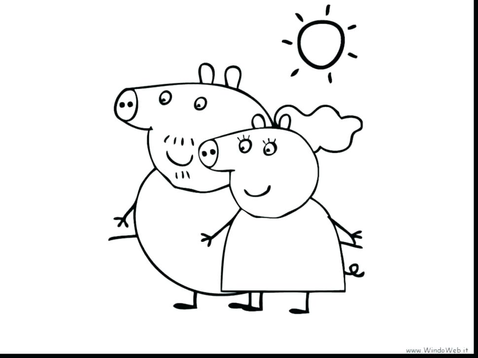970x727 Free Printable Pig Coloring Pages For Kids Pig Coloring Pages