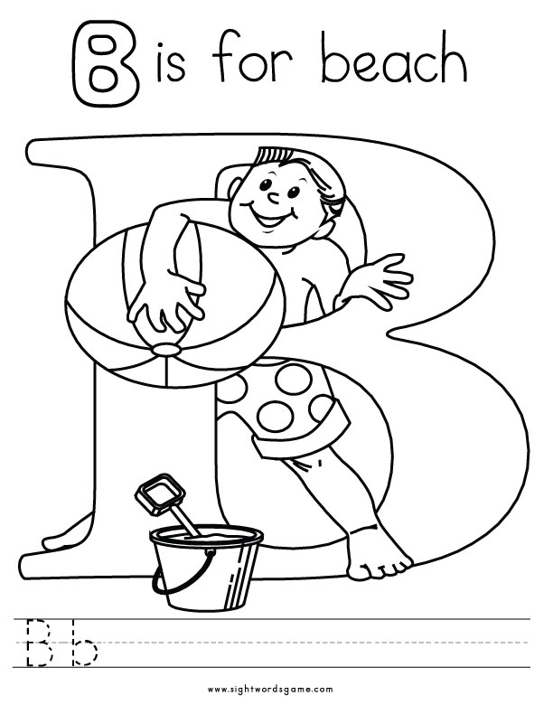 612x790 Alphabet Coloring Pages