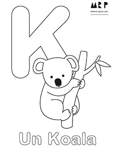 238x320 French Alphabet Coloring Pages