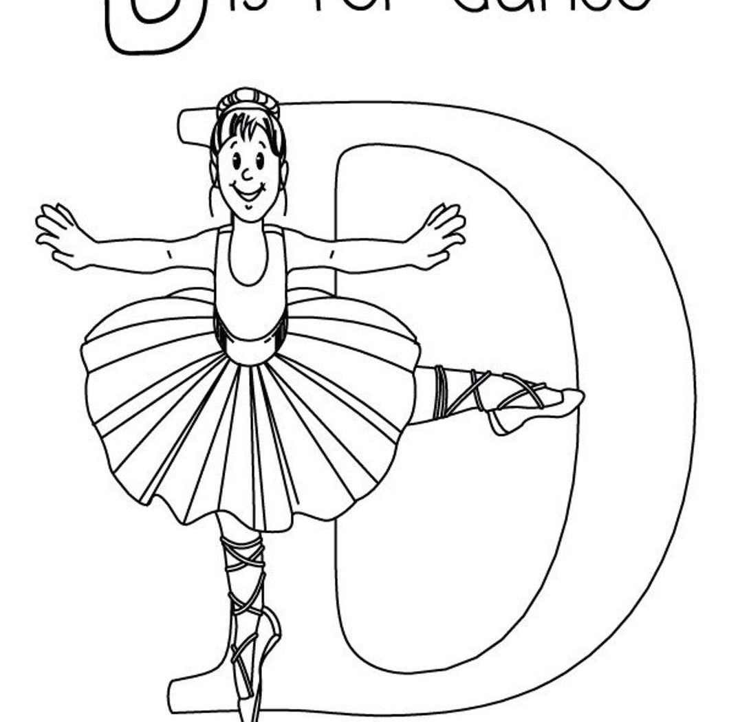 1089x1050 Coloring Pages Letter D Is For Donut Learning And Kids