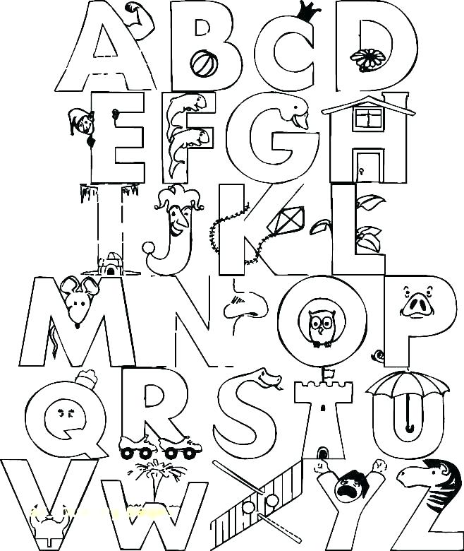 Alphabet Coloring Pages For Adults at GetDrawings | Free download