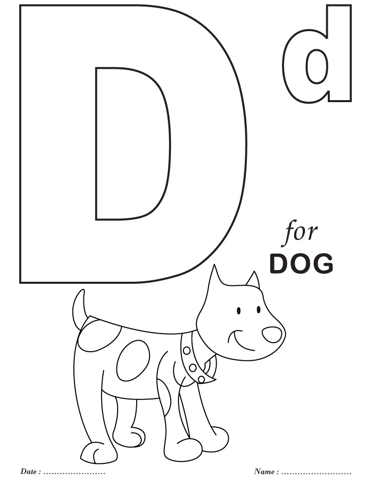 738x954 A Z Alphabet Coloring Pages