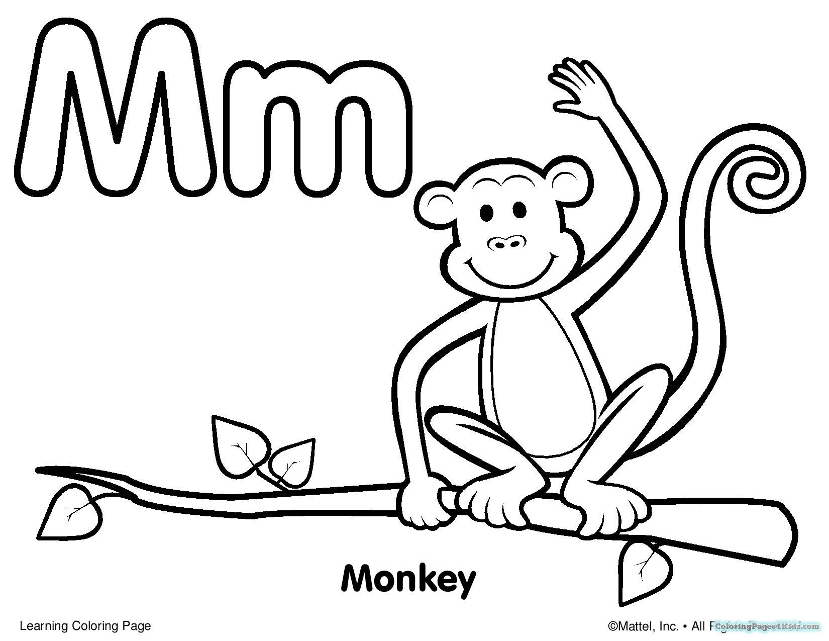 1650x1275 Coloring Pages For Toddlers Alphabet Coloring Pages For Kids