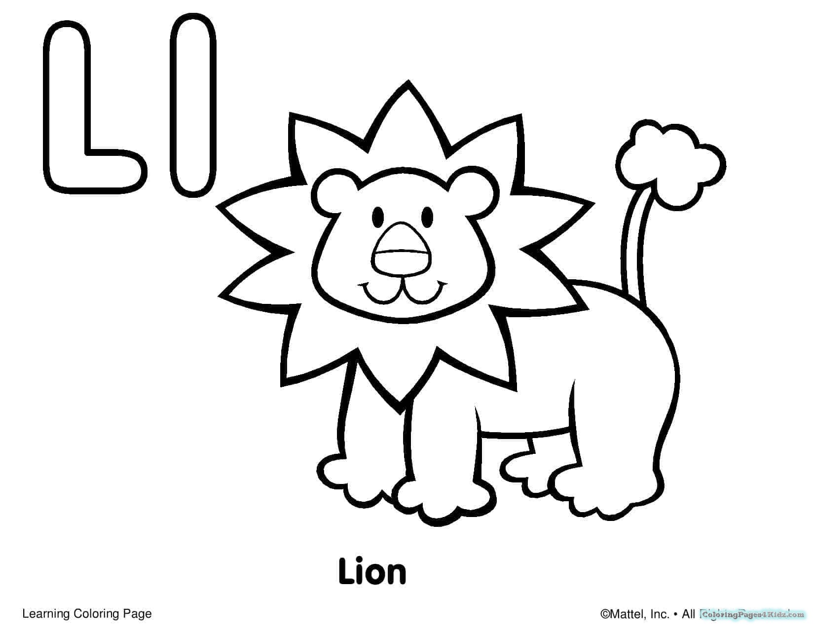 1650x1275 Free Alphabet Coloring Pages For Toddlers Coloring Pages For Kids