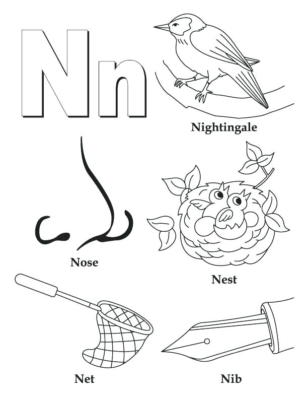 Alphabet Coloring Pages Pdf at GetDrawings | Free download