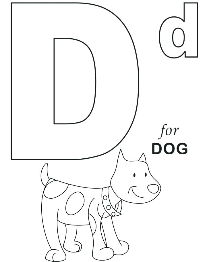 728x910 Alphabet Coloring Pages Preschool Letter D Coloring Pages D