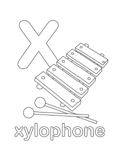 238x320 Alphabet Coloring Pages