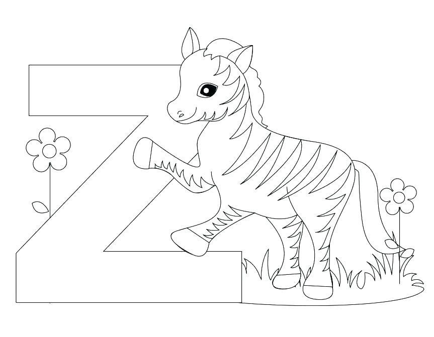 863x671 Free Letters Coloring Pages Preschool Alphabet Letter N For Nib J