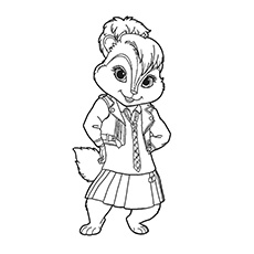 230x230 Top Free Printable Alvin And The Chipmunks Coloring Pages Online
