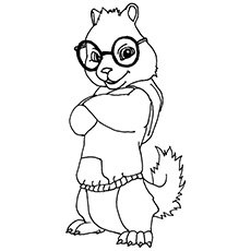 230x230 Top Free Printable Alvin And The Chipmunks Coloring Pages Online