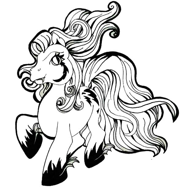 600x615 Amazing Picture Of My Little Pony Coloring Page