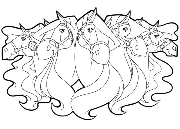 600x429 Horse Coloring Pages Amazing Horse Coloring Pages Horse Coloring