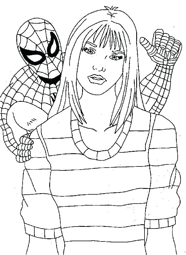 650x887 Amazing Spiderman Coloring Pages Amazing Spider Man Coloring