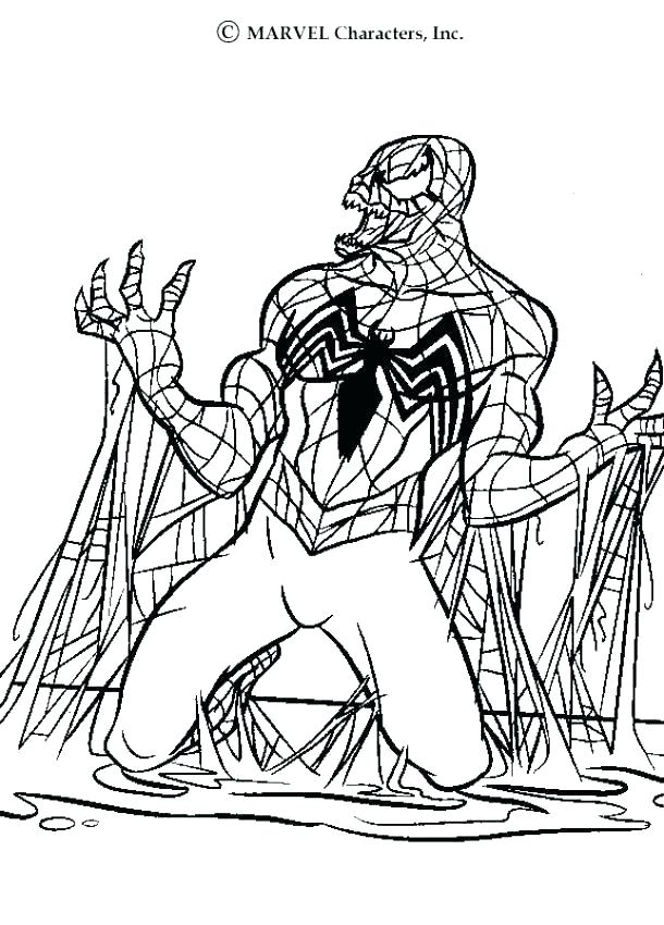 610x850 Amazing Spider Man Coloring Pages Coloring Pages Online Coloring